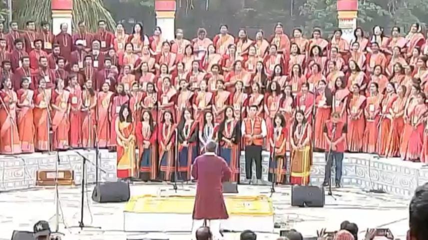 Shurer Dhara Channel i Pahela Baishakh 1432 celebration event Rabindra Sarobar