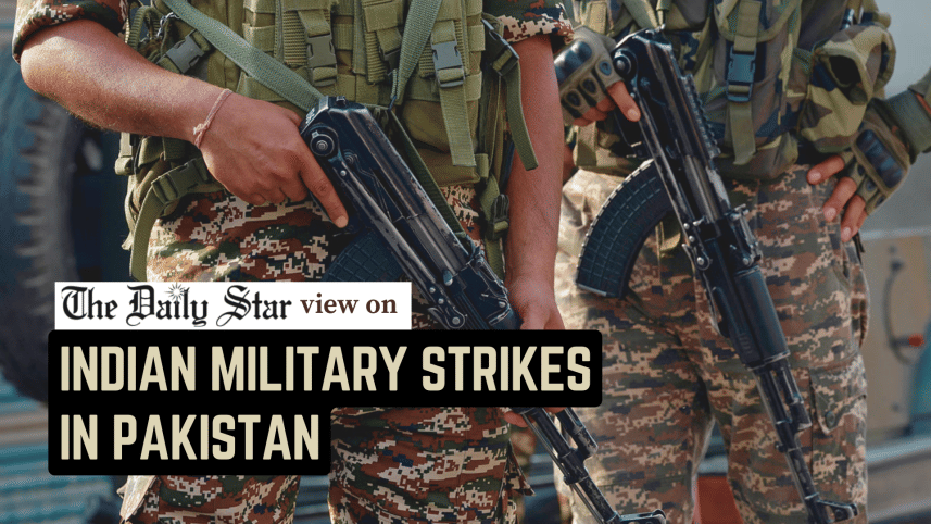 indian military strikes in pakistan
