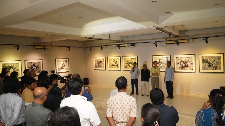 Kazi Salahuddin Ahmed’s solo exhibition ‘Debris’ opens at AFD