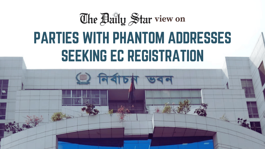 Political parties with phantom addresses seeking ec registration