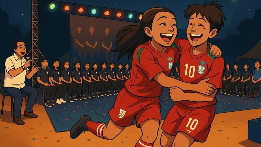 Bangladesh women's football success