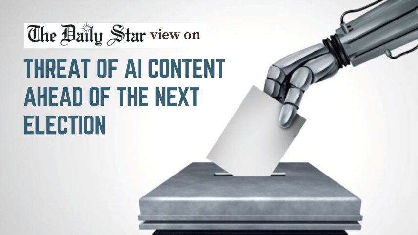 threat of AI-generated content for Bangladesh's 2026 election