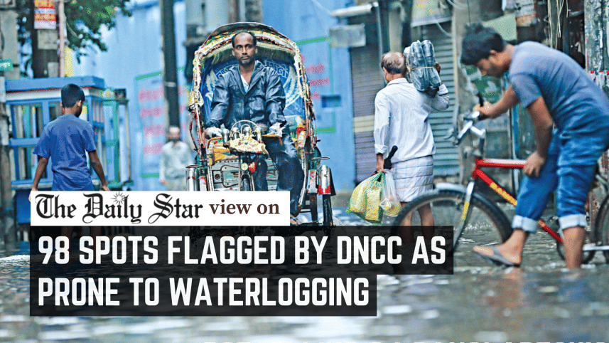 98 spots flagged by DNCC as prone to waterlogging