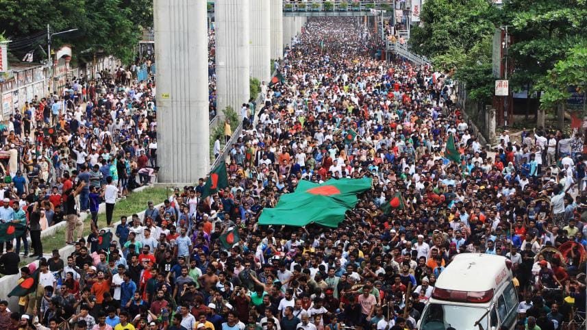 Hasina's fall anniversary