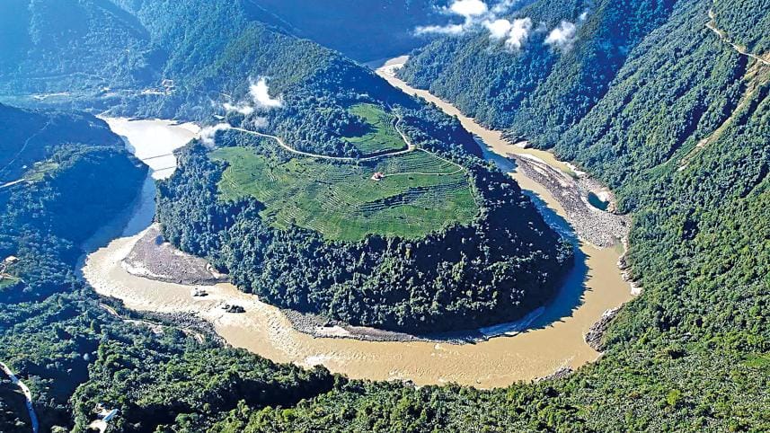 China mega dam on Brahmaputra