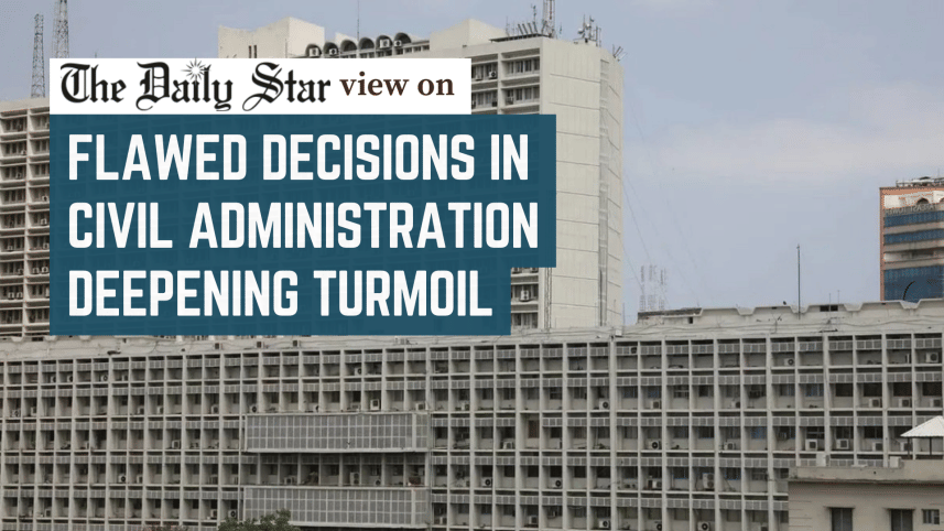 Flawed promotion decisions in civil service deepening turmoil