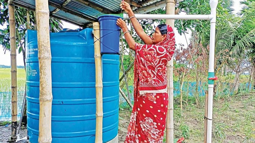 Rainwater can be an irrigation lifeline