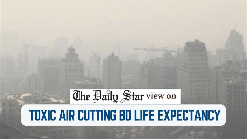 Air pollution cutting Bangladesh life expectancy