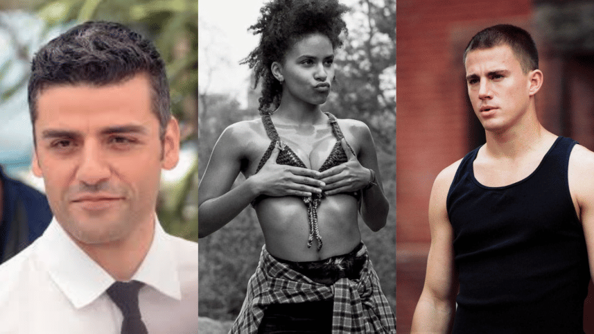 Channing Tatum, Oscar Isaac, and Zazie Beetz 