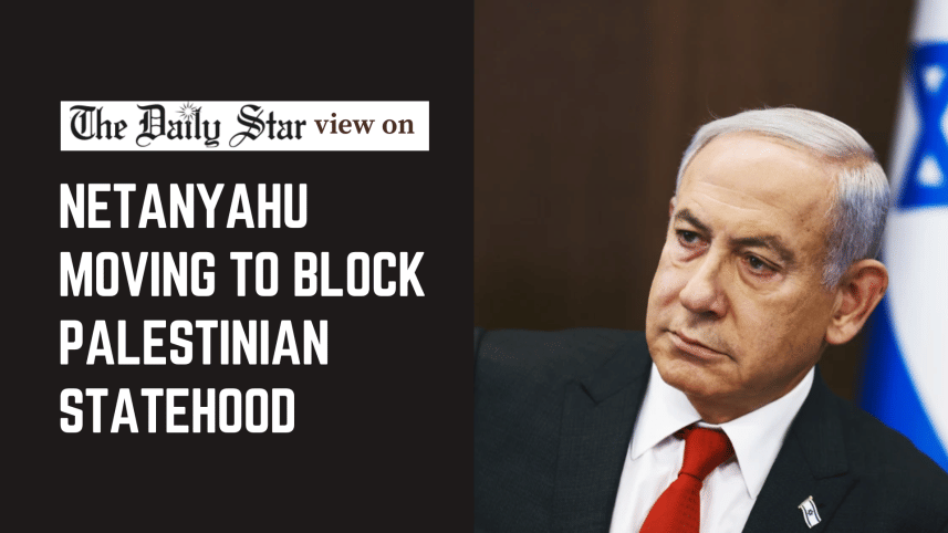 netanyahu moving to block palestinian statehood