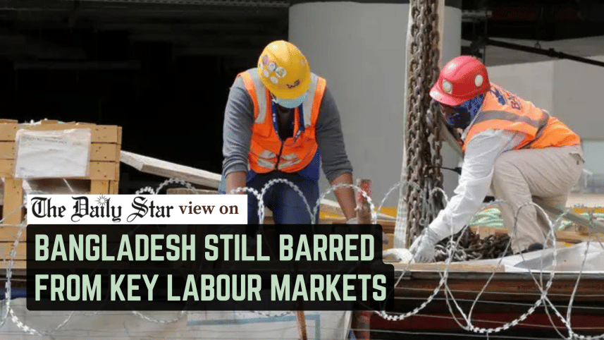reason behind labour market closure for Bangladesh