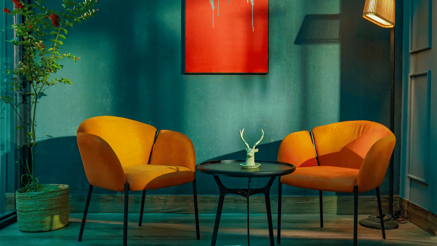 Design a cosy living room corner without breaking the bank