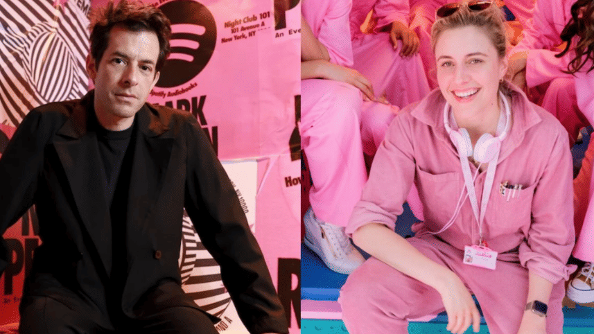 Mark Ronson and Greta Gerwig