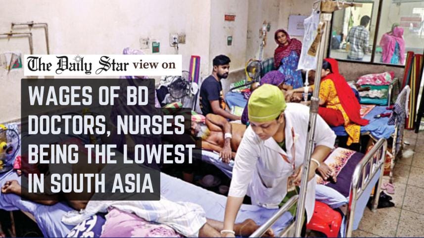 doctor and nurse wages