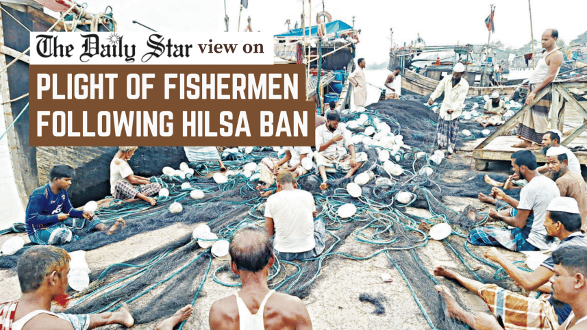 plight of fishermen following hilsa ban