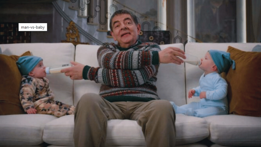 Rowan Atkinson’s Netflix comedy ‘Man vs Baby’ set for December release