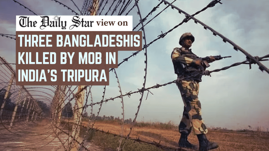 Three Bangladeshis killed by mob in India's Tripura