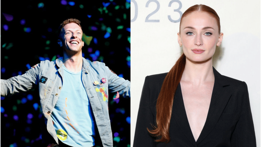 Chris Martin & Sophie Turner