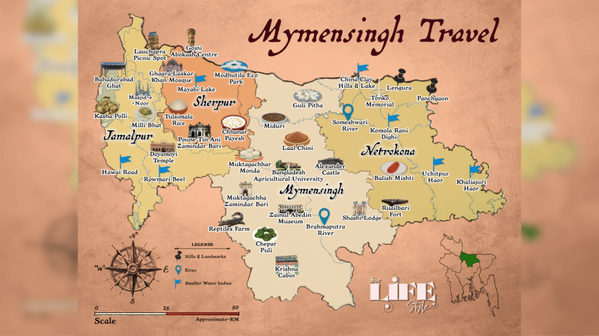 The complete Mymensingh travel map: Your go-to guide to local wonders