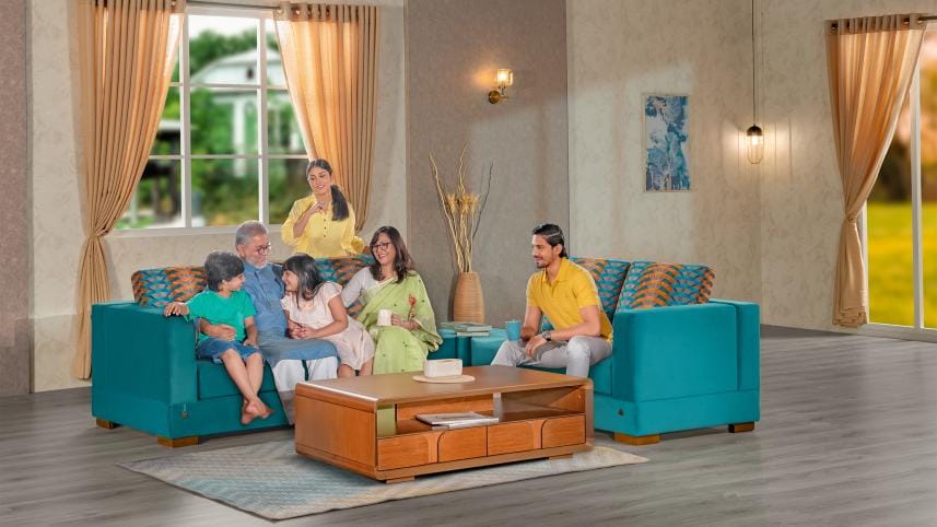 Choosing the right sofa set for a perfect family living room