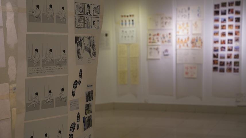 The first line: Inside ‘22’ exhibition