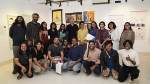 The first line: Inside ‘22’ exhibition