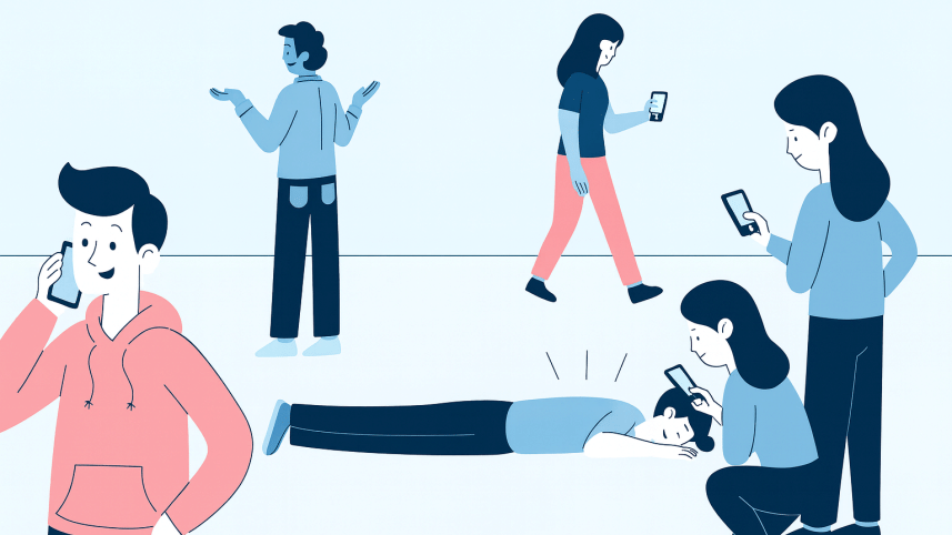 What makes bystanders ignore someone in danger?   