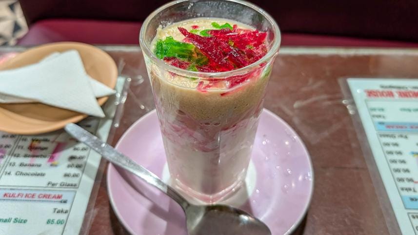Step back in time with a classic falooda at Liberty Drink House