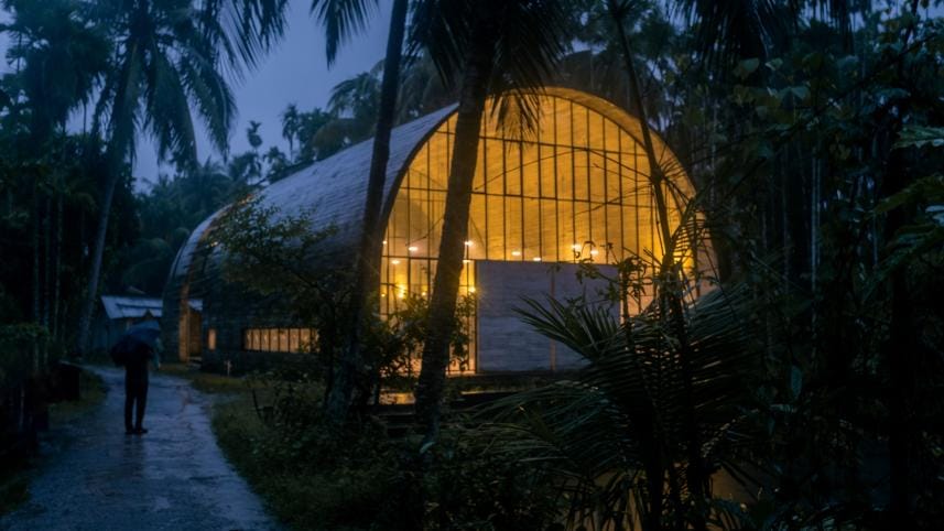 Baitul Mamur Jam-e-Mosque: A prayer space amidst the greenery of Lakshmipur