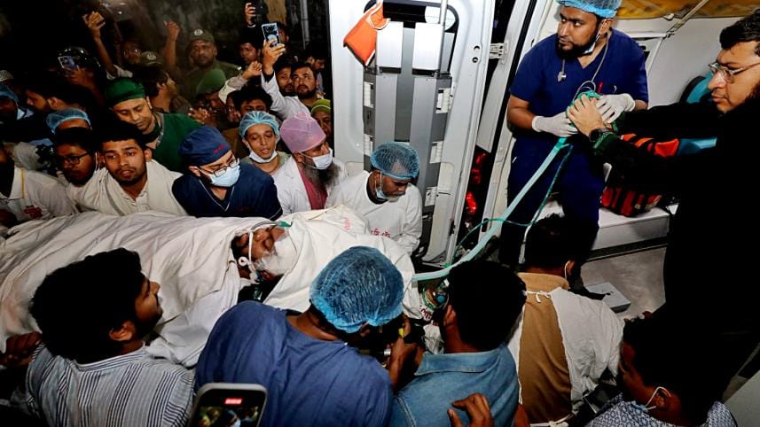 Osman Hadi still in danger after shooting in Dhaka