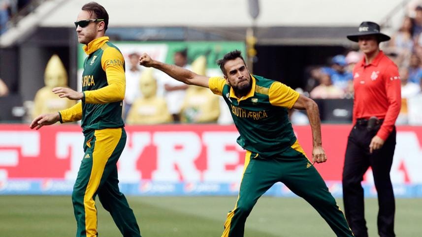 Imran Tahir dismissed Kohli