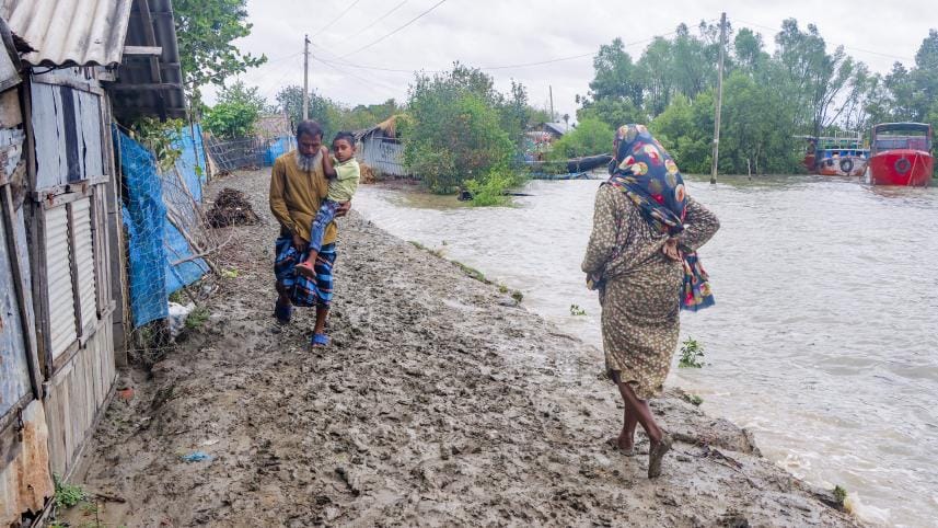 Bangladesh eastern coast sinking