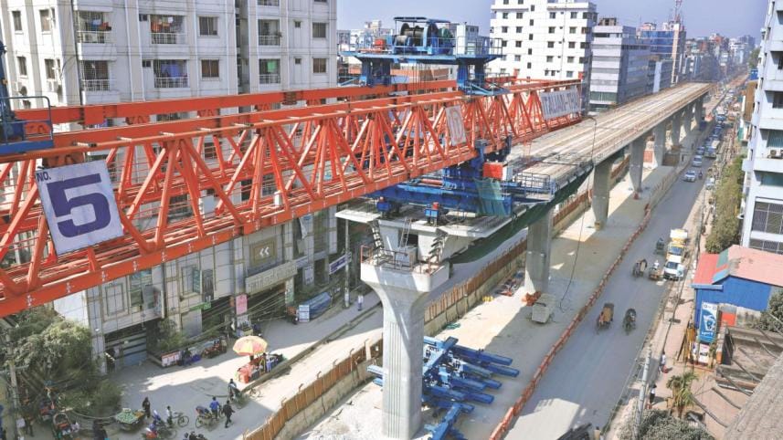 Metro rail on full-swing 