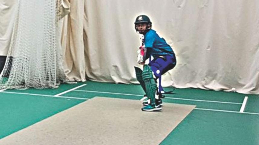mushfiqur took the nets