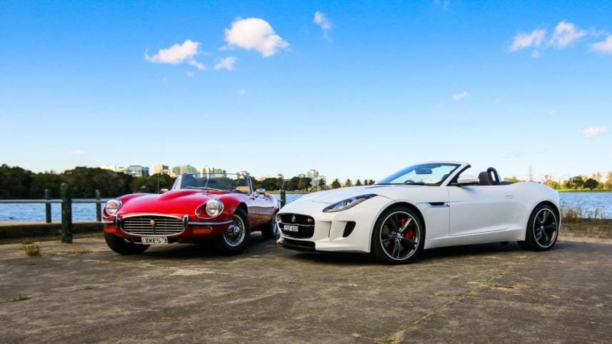 Jaguar E Type vs F Type