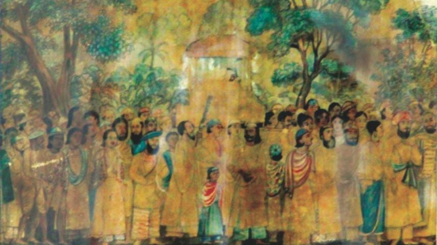 Abul Hasnat painting