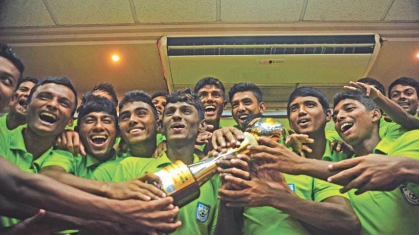 Bangladesh U-16 footballers