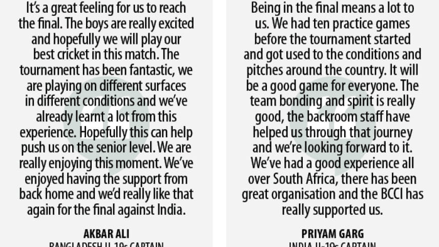 Bangladesh vs India final match in ICC Under-19 World Cup