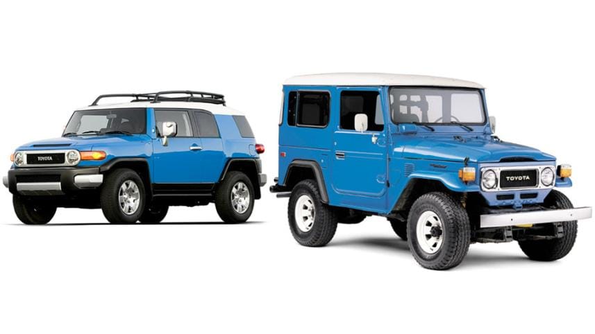 Land Cruiser old vs new