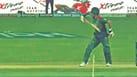 A brave Tamim Iqbal came out to bat with one hand