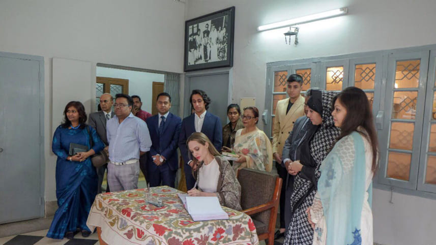 Renowned Hollywood actress Angelina Jolie