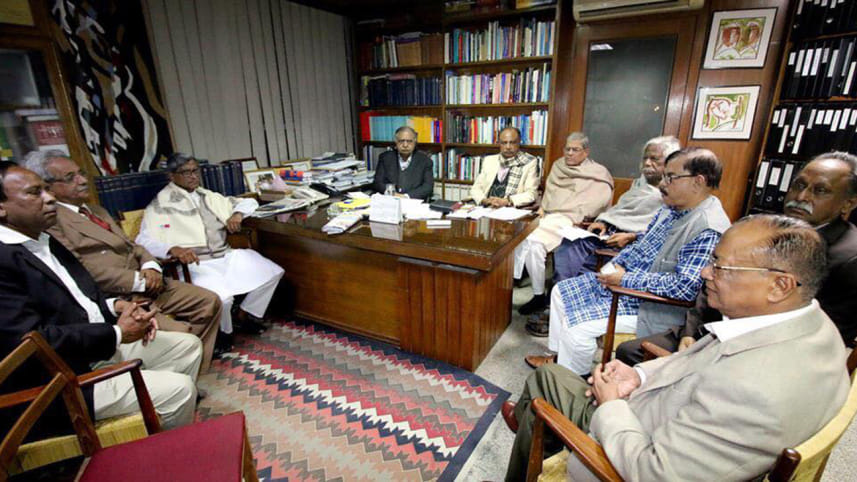 Bangladesh Jatiya Oikyafront leaders 