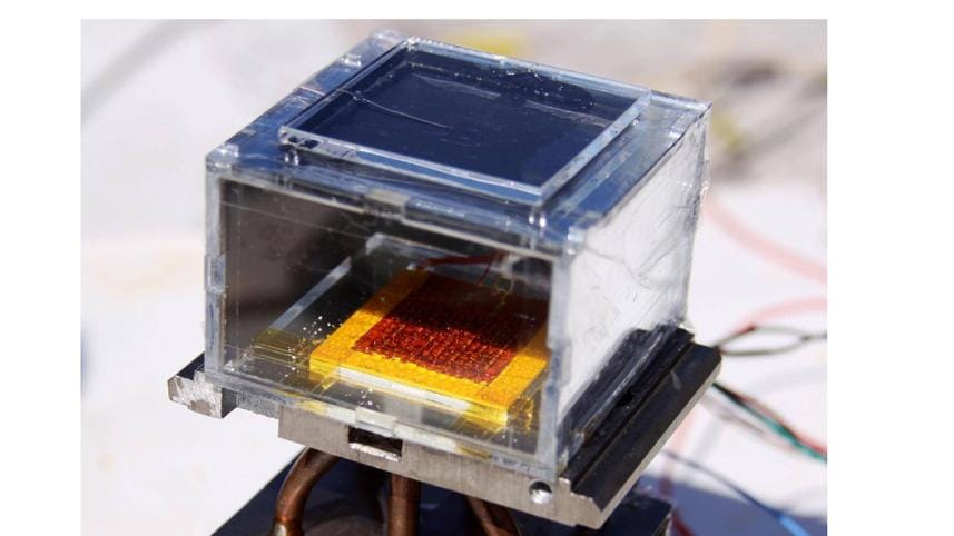 Using only Sun power 