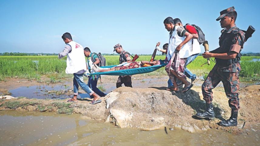 Rohingya influx continue... 