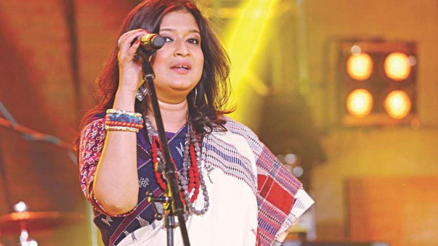 Popular Indian Singer Sahana Bajpaie