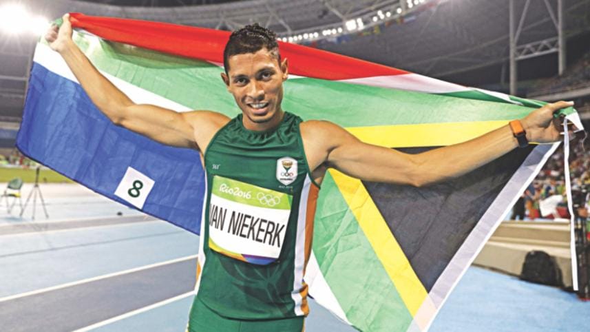 South Africa, Van Niekerk, 400m sprint