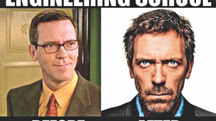 Surviving First Semester in an Engineering School