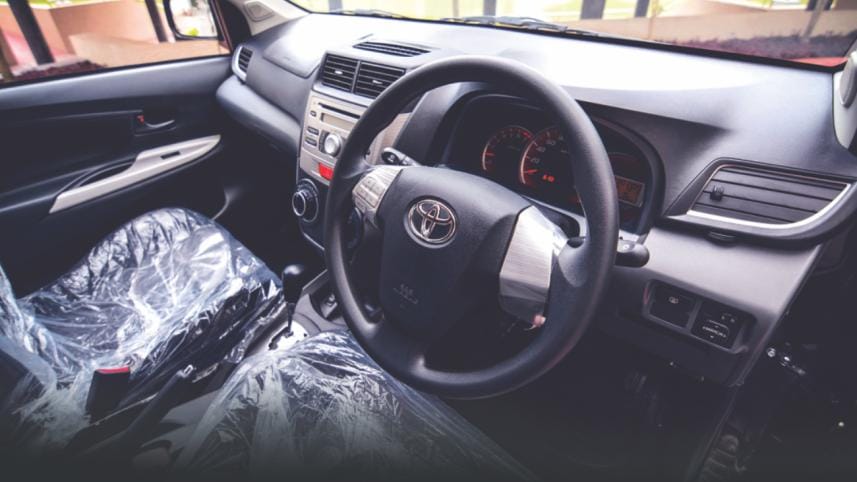 Shift Navana TOyota Avanaza 2015 test drive interior condom wrapped