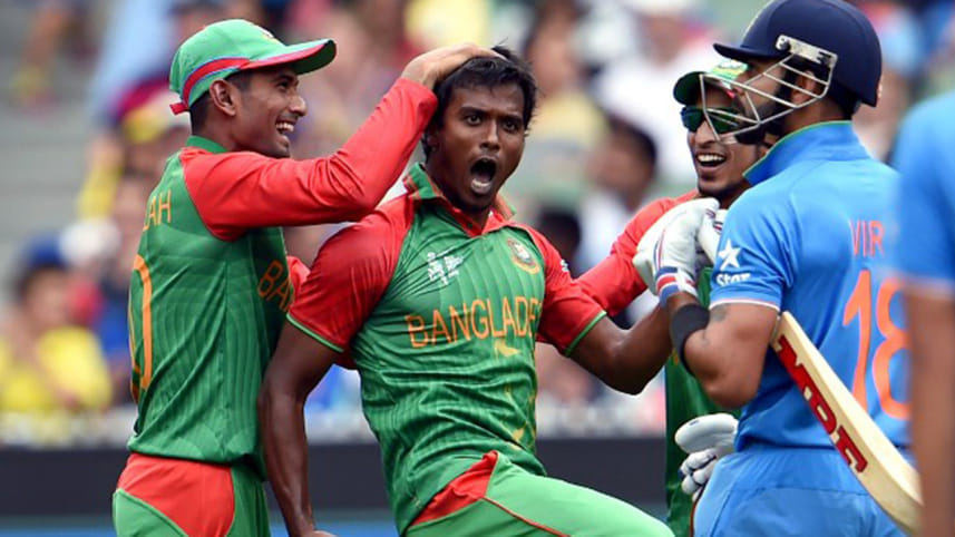Bangladesh bowler Rubel Hossain 