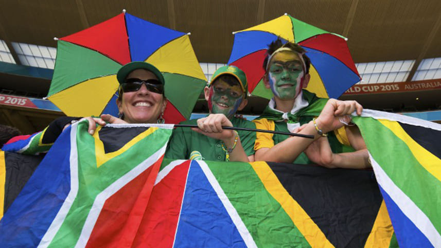 South African fans 